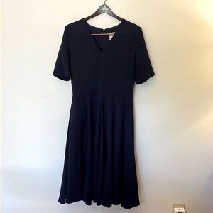 Gal Meets Glam Nordstrom Crepe Navy Dress size 12 Worn Once